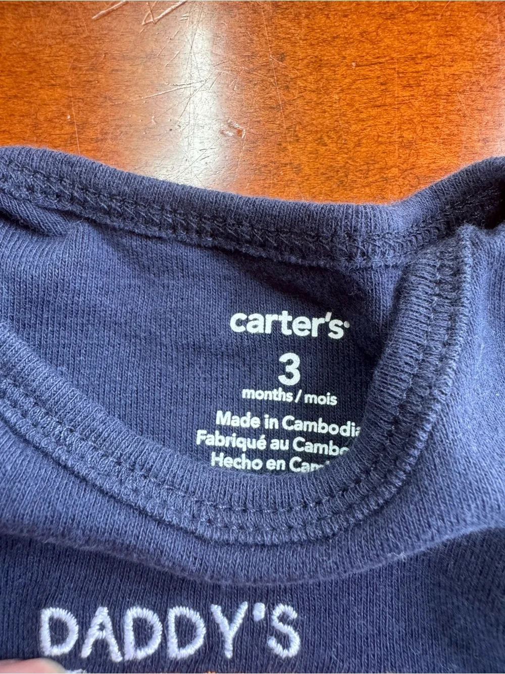 Carter’s Baby Boy 3M Bodysuit Lot of 4 Football Sports Short Sleeve Onesies